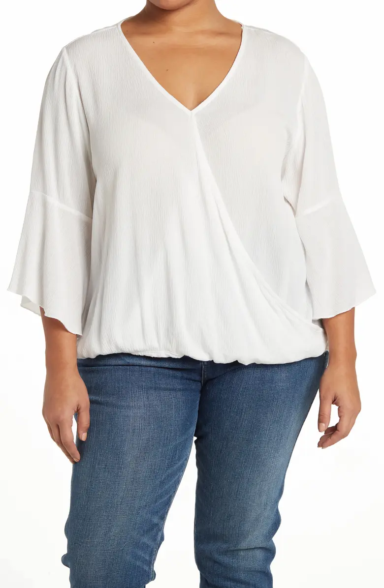 7782X Wrap Blouse