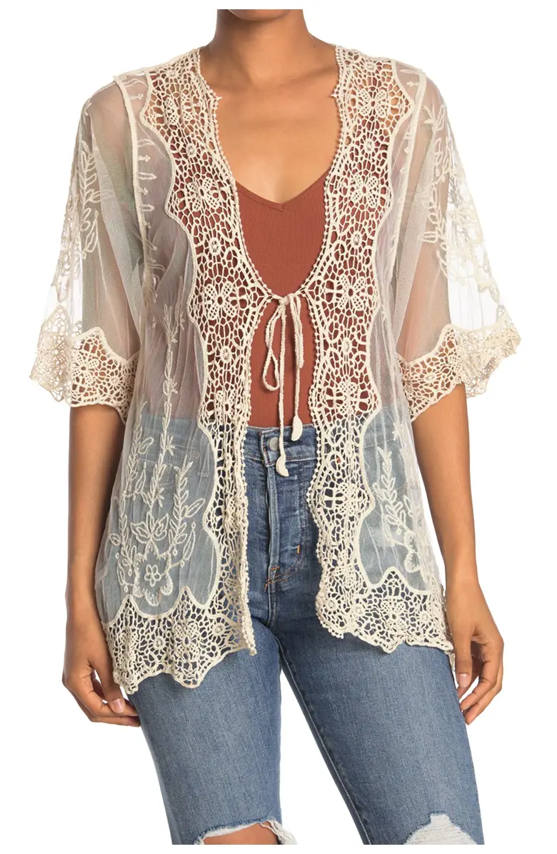 SLC731 Novelty Crochet Lace Topper