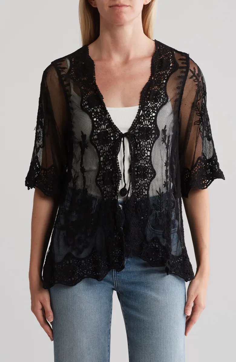 SLC731 Novelty Crochet Lace Topper