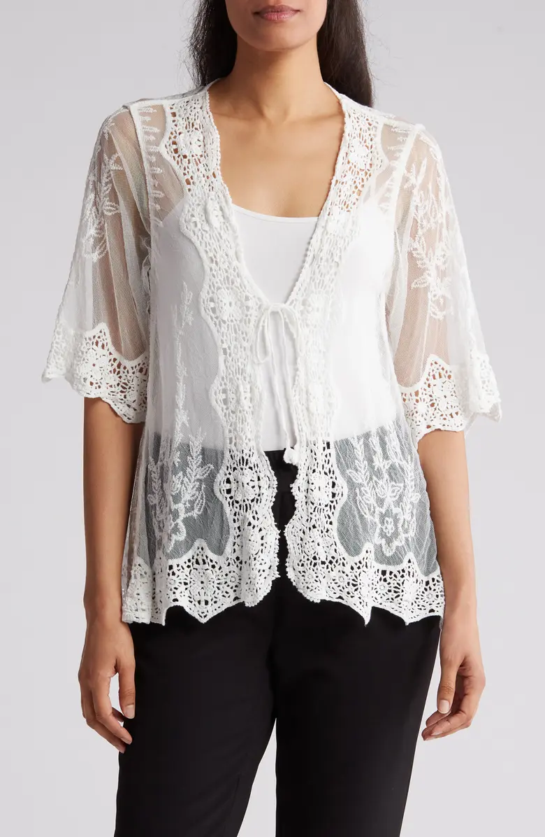 SLC731 Novelty Crochet Lace Topper