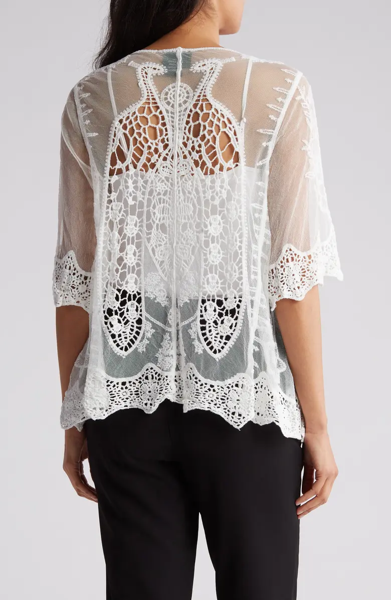 SLC731 Novelty Crochet Lace Topper