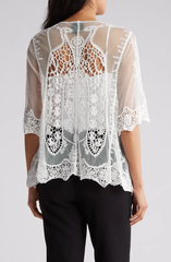 SLC731 Novelty Crochet Lace Topper